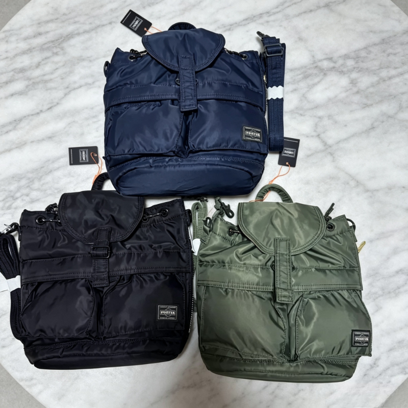 Canvas Backpack Casual - Нейлоновый рюкзак Porter, легкий, водонепроницаемый, с