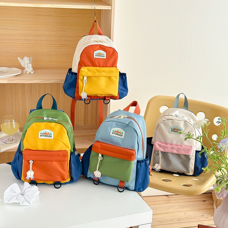 Новый детский рюкзак с цветным – обзор и цена Canvas Backpack Casual