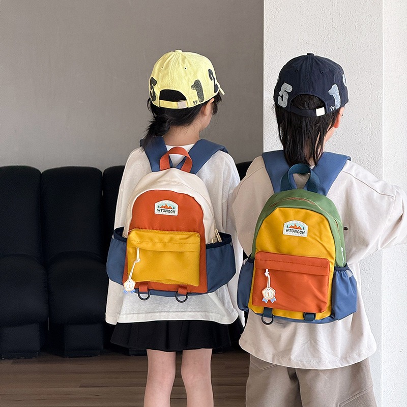 Новый детский рюкзак с цветным – обзор и цена Canvas Backpack Casual
